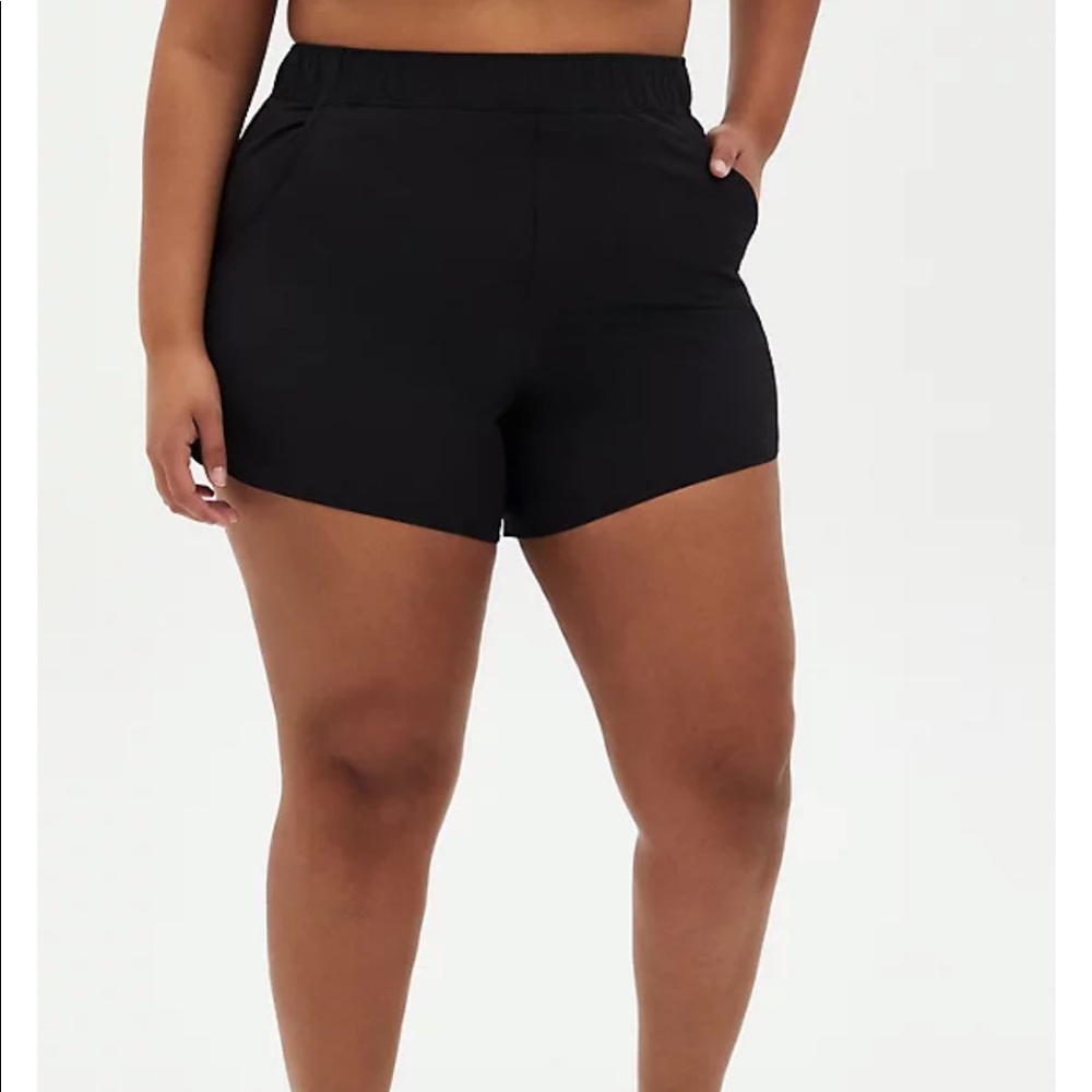 Torrid Active Swim Black Boardshort Size 3